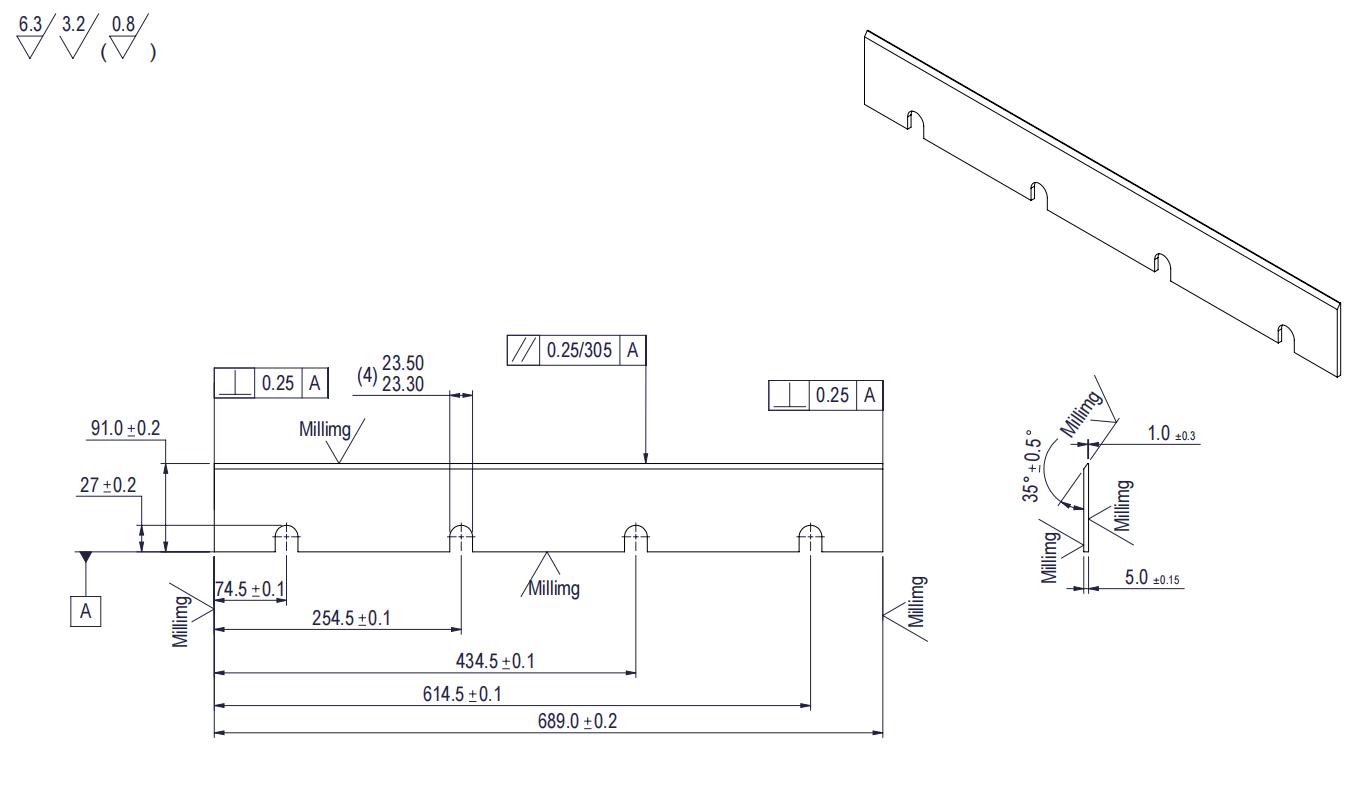 OEM KNIFE BLANK